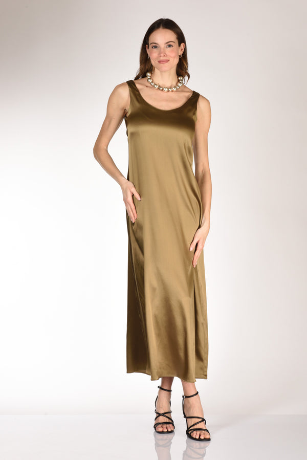 Sarte Pettegole Abito Lungo Verde Donna-2