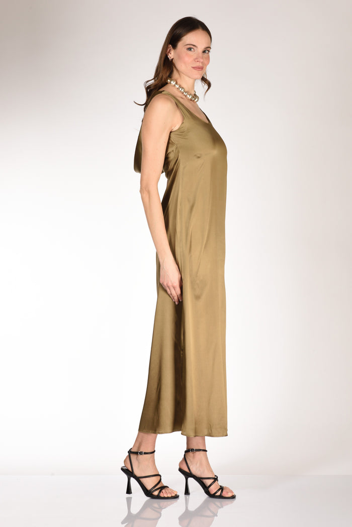 Sarte Pettegole Abito Lungo Verde Donna - 5