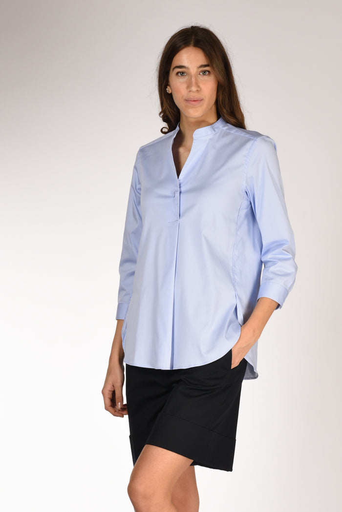 Sarte Pettegole Camicia Azzurro Donna - 1