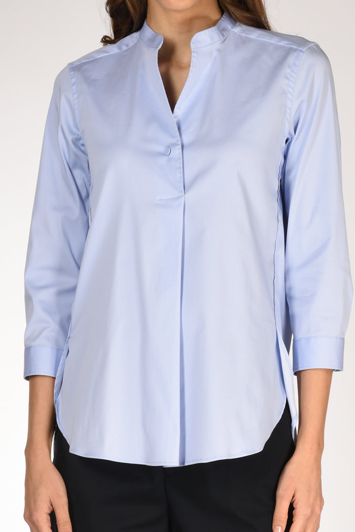 Sarte Pettegole Camicia Azzurro Donna - 3