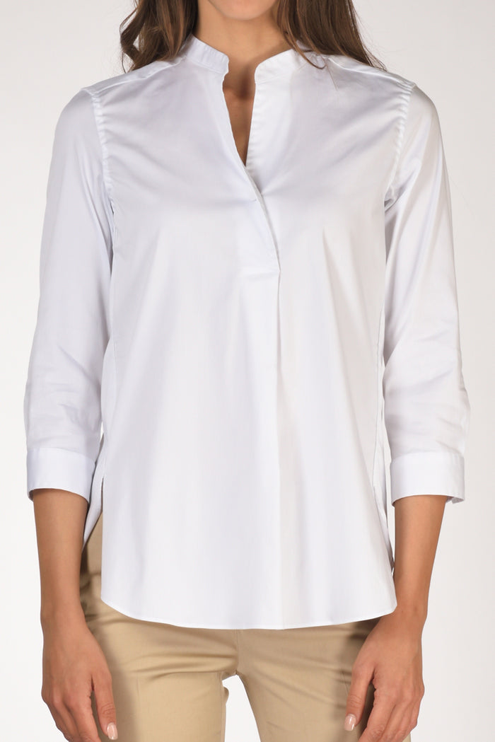 Sarte Pettegole Camicia Bianco Donna - 3