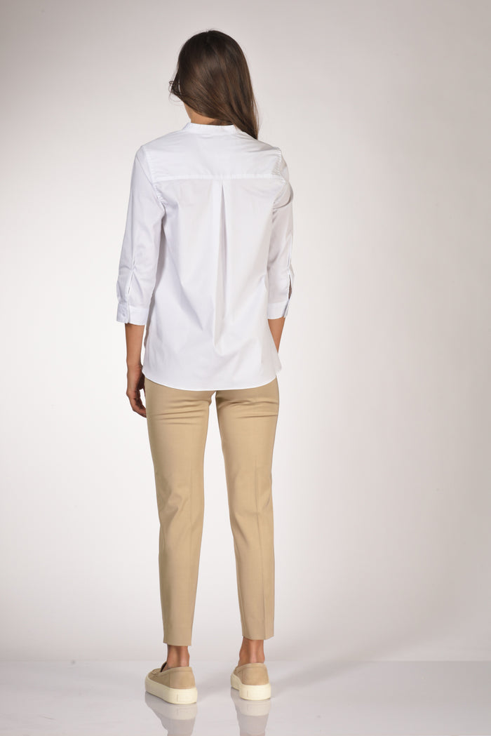Sarte Pettegole Camicia Bianco Donna - 5