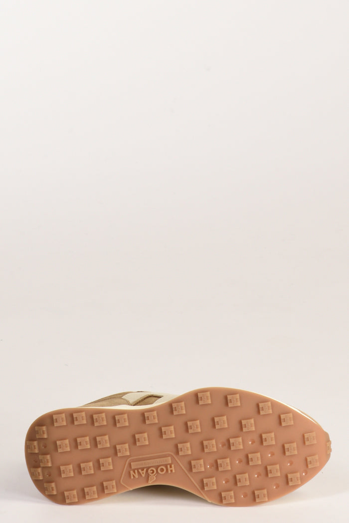 Hogan Sneakers H Patch Beige Donna - 6