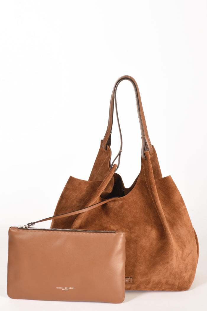 Gianni Chiarini Borsa Dua Beige Scuro Donna - 2