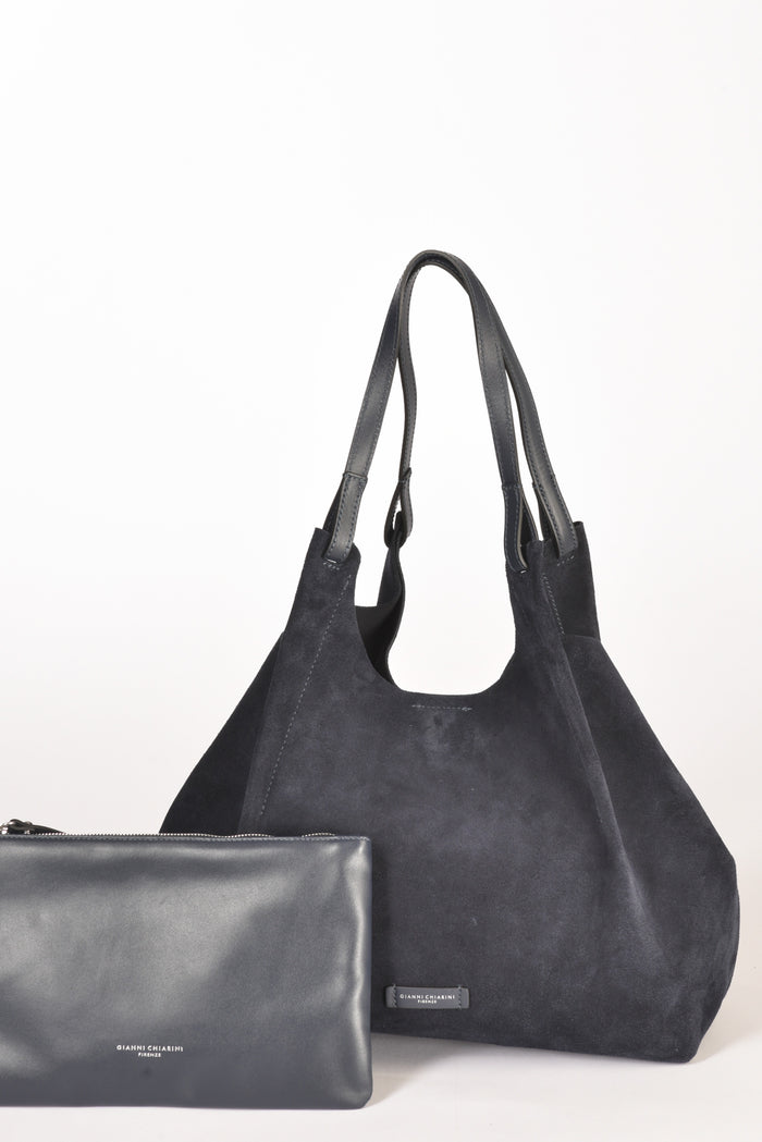 Gianni Chiarini Borsa Dua Blu Donna - 8