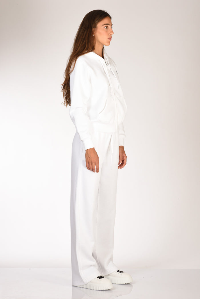 Polo Ralph Lauren Felpa Full Zip Bianco Donna - 4