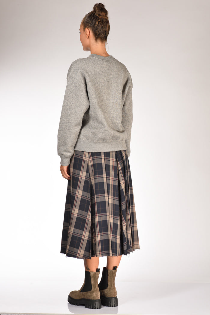Polo Ralph Lauren Felpa Orso Grigio Donna - 5