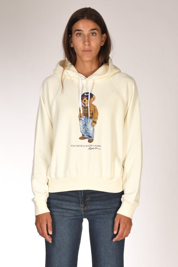 Polo Ralph Lauren Felpa Orso Bianco Donna-2