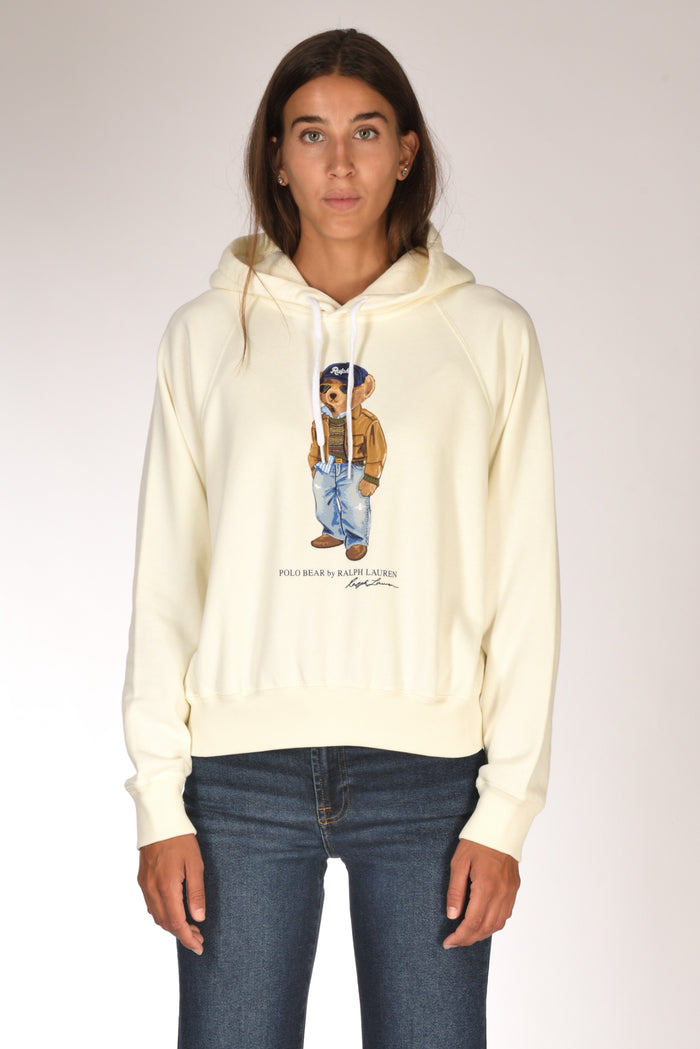 Polo Ralph Lauren Felpa Orso Bianco Donna - 2