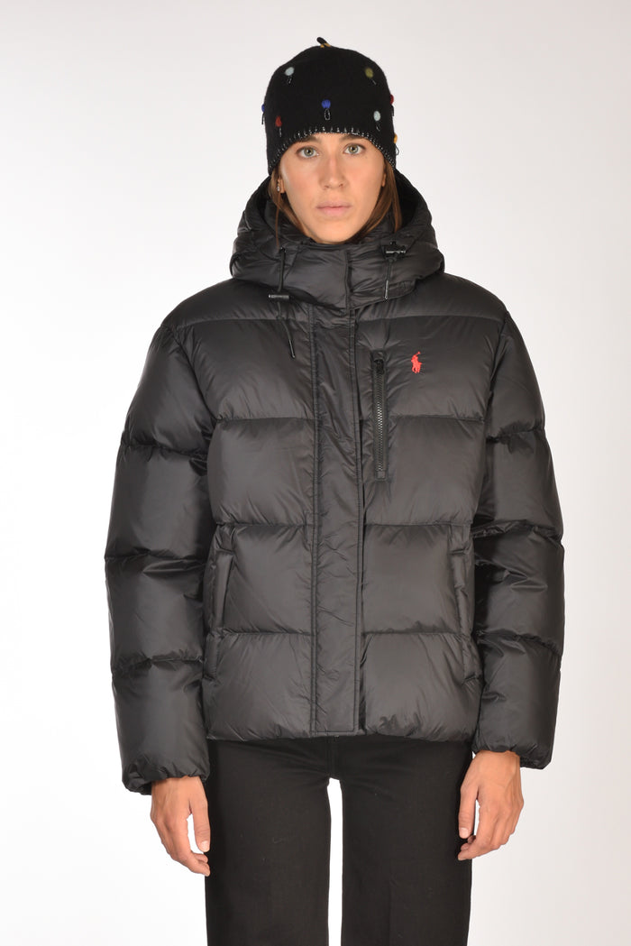 Polo Ralph Lauren Piumino Crly Nero Donna - 2