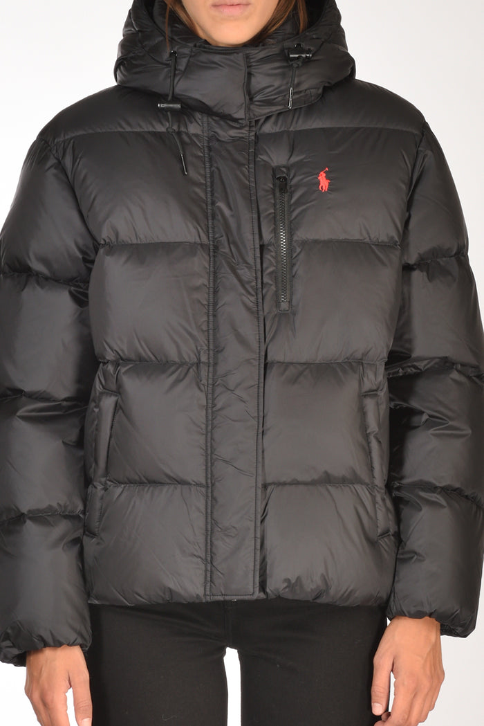 Polo Ralph Lauren Piumino Crly Nero Donna - 1