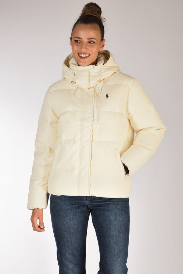 Polo Ralph Lauren Piuminio Woven Bianco Donna