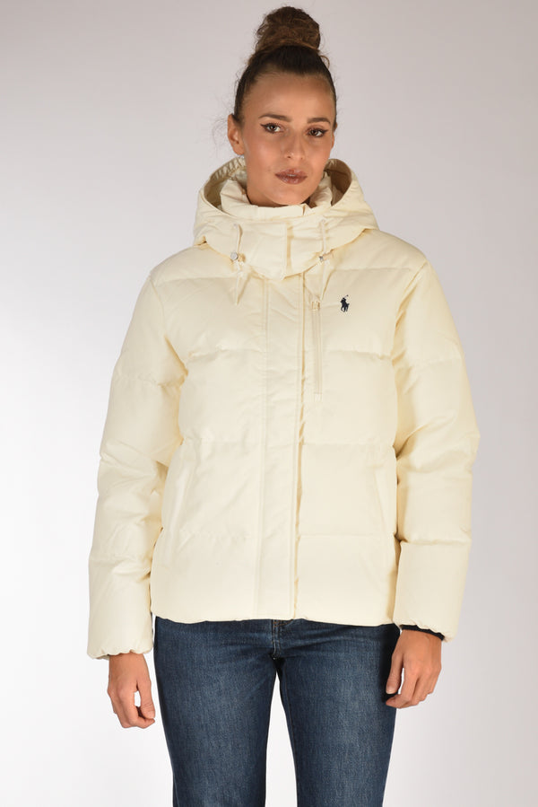Polo Ralph Lauren Piuminio Woven Bianco Donna-2