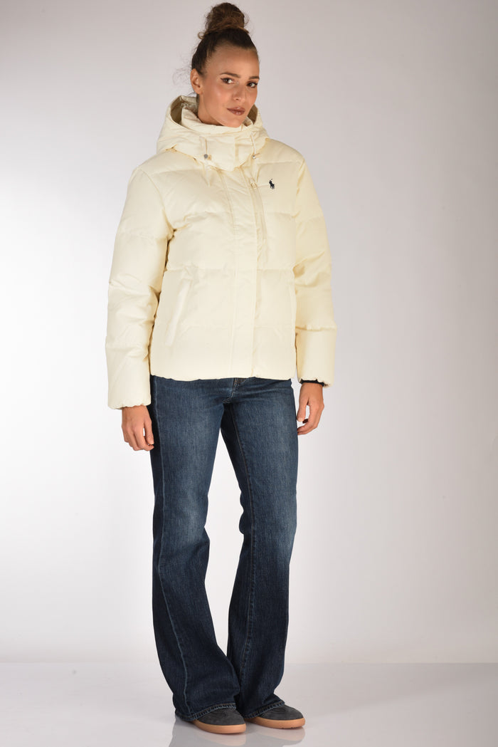 Polo Ralph Lauren Piuminio Woven Bianco Donna - 4