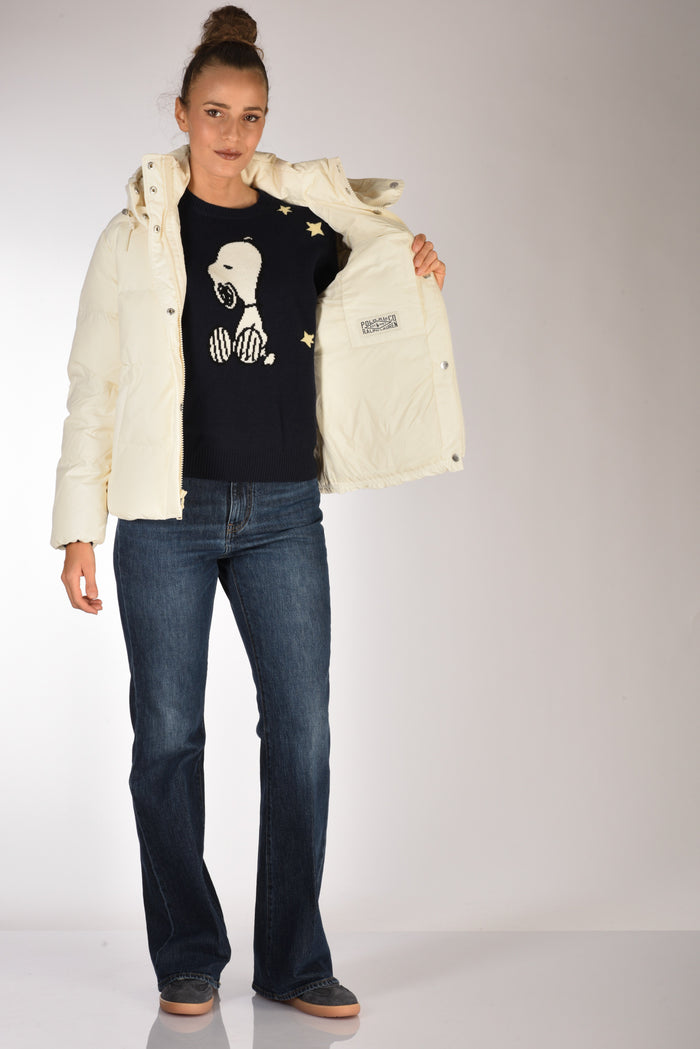 Polo Ralph Lauren Piuminio Woven Bianco Donna - 6