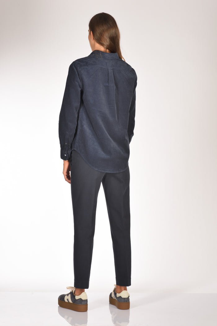 Polo Ralph Lauren Camicia Costine Blu Donna - 5
