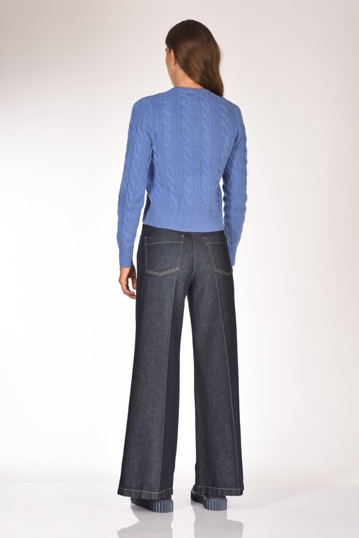 Polo Ralph Lauren Cardigan Polo Azzurro Donna - 5