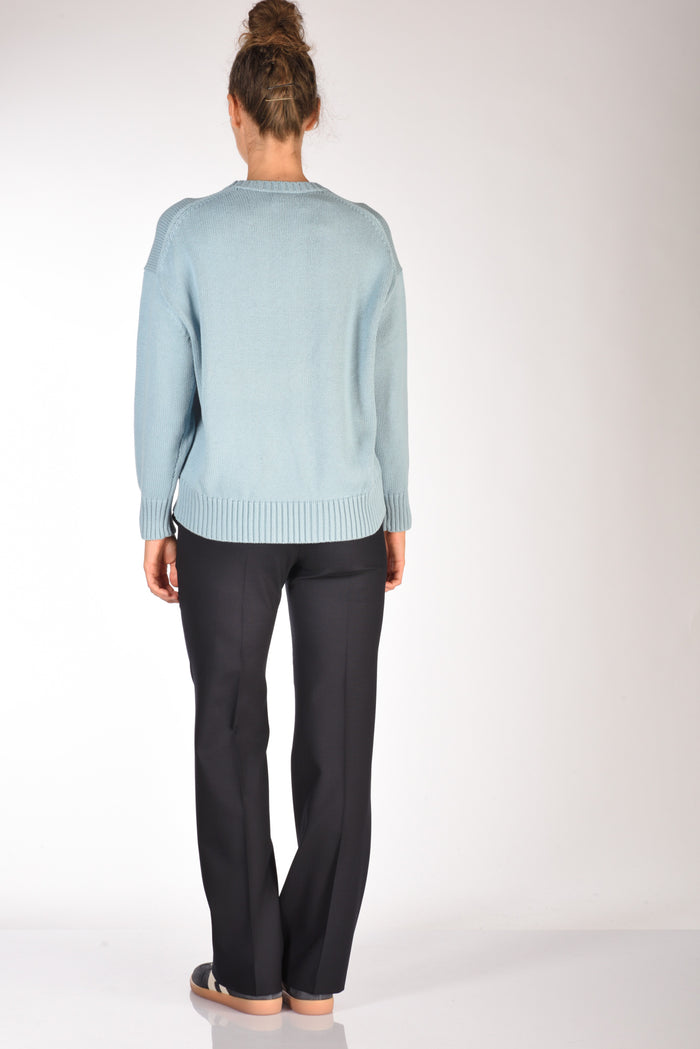 Polo Ralph Lauren Maglia Orso Azzurro Donna - 5