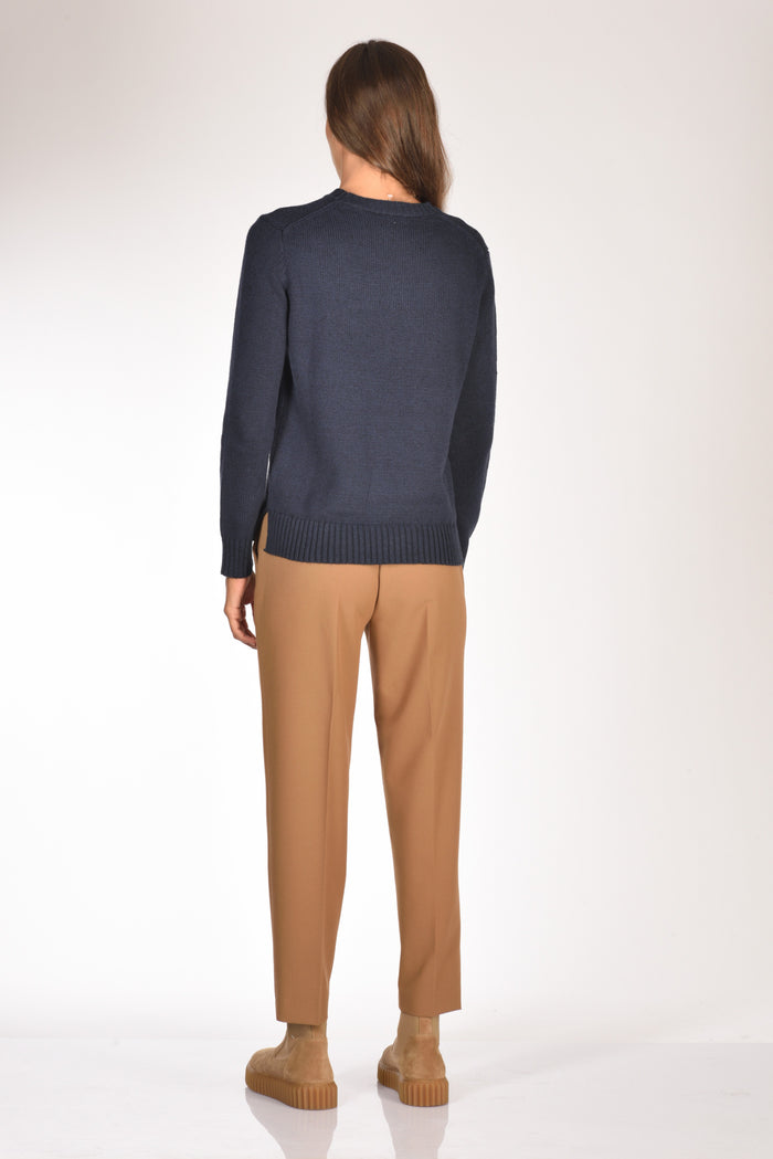 Polo Ralph Lauren Maglia Orso Blu Donna - 5