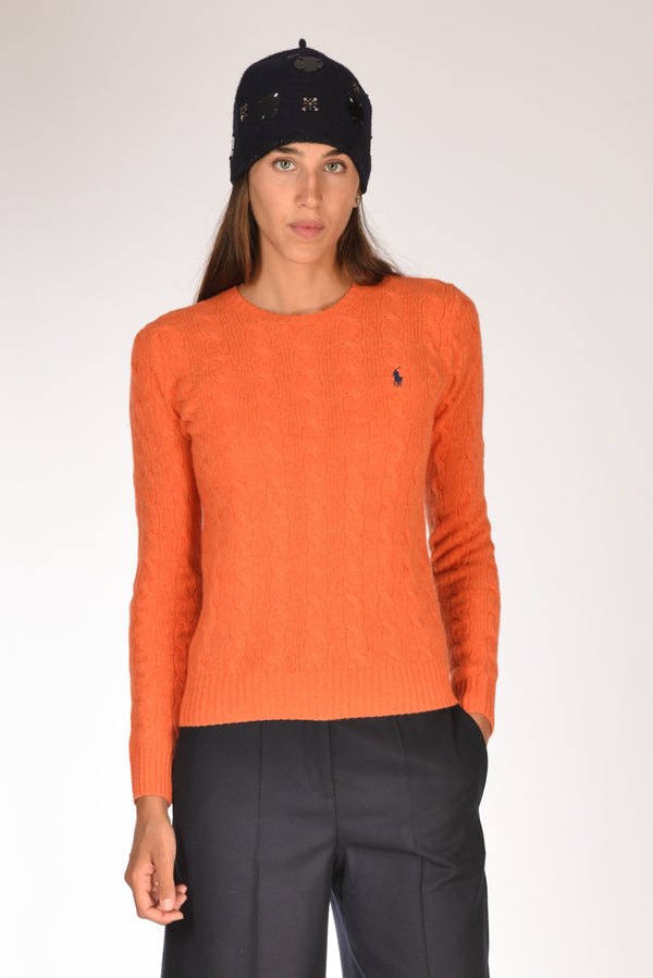 Polo Ralph Lauren Maglia Polo Arancio Donna