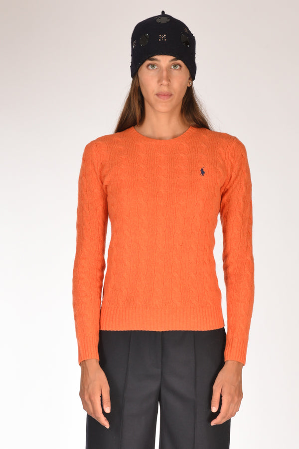 Polo Ralph Lauren Maglia Polo Arancio Donna-2