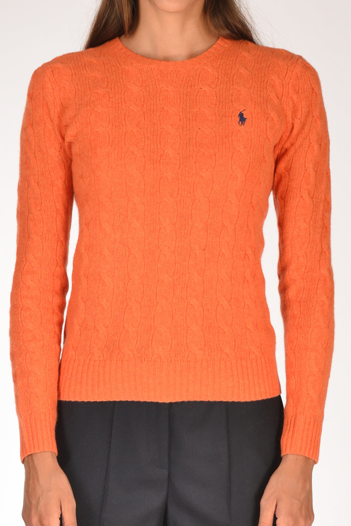 Polo Ralph Lauren Maglia Polo Arancio Donna - 3