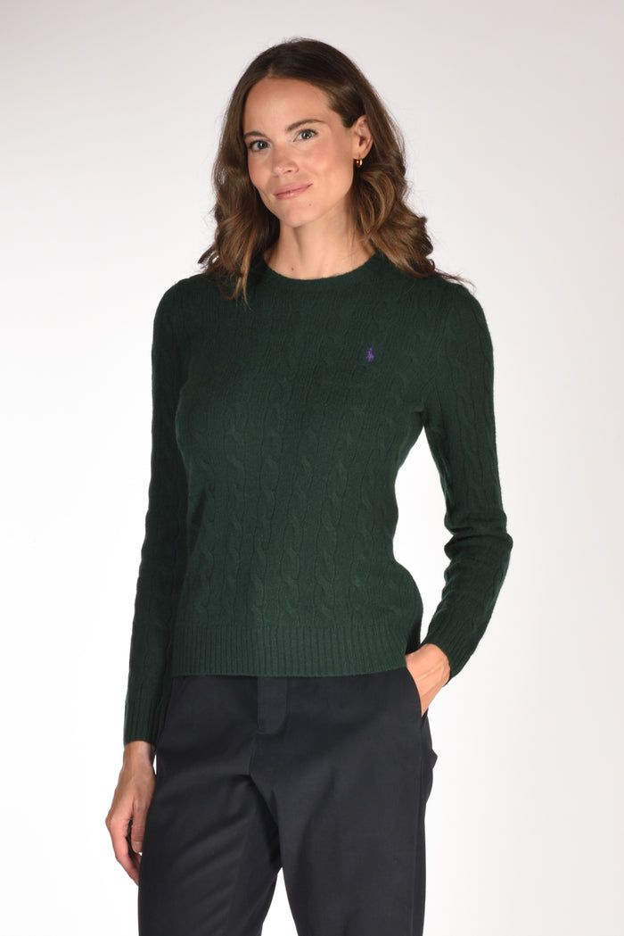 Polo Ralph Lauren Maglia Polo Verde Donna - 1