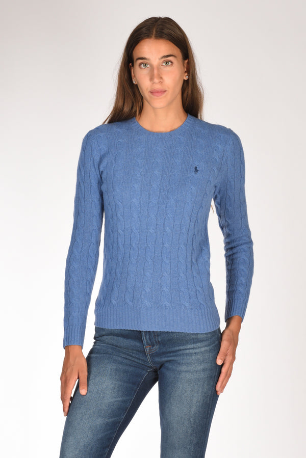 Polo Ralph Lauren Maglia Polo Azzurro Scuro Donna