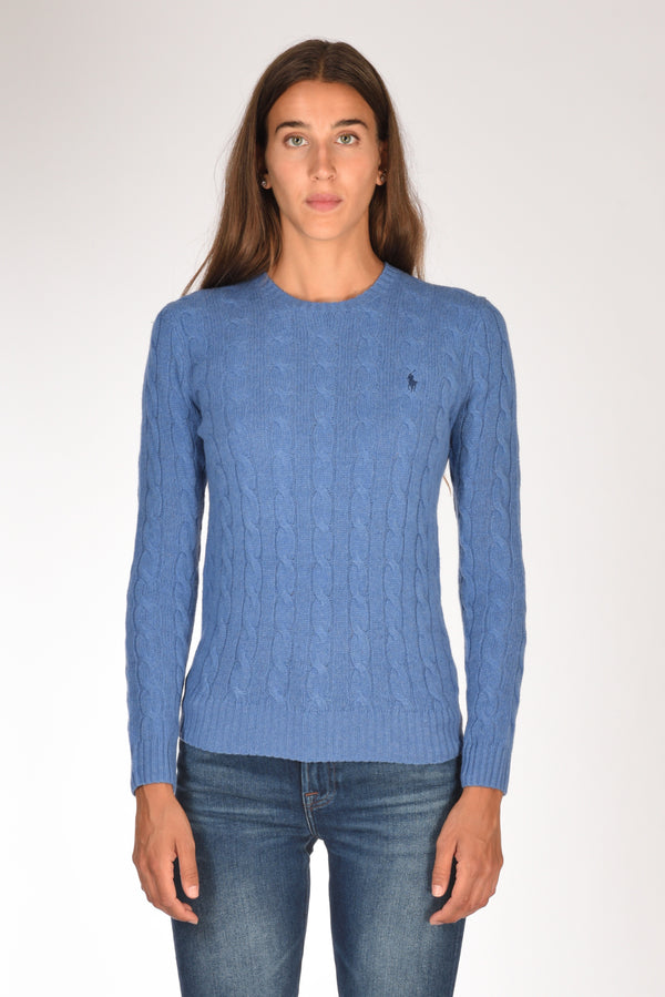 Polo Ralph Lauren Maglia Polo Azzurro Scuro Donna-2