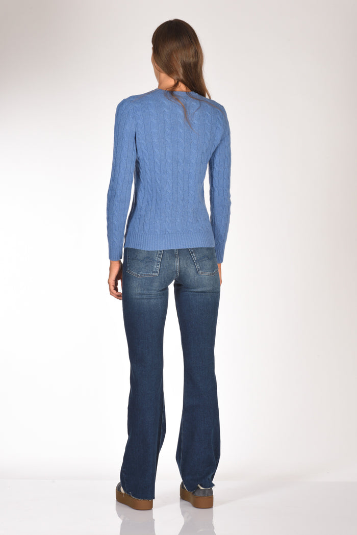 Polo Ralph Lauren Maglia Polo Azzurro Scuro Donna - 5