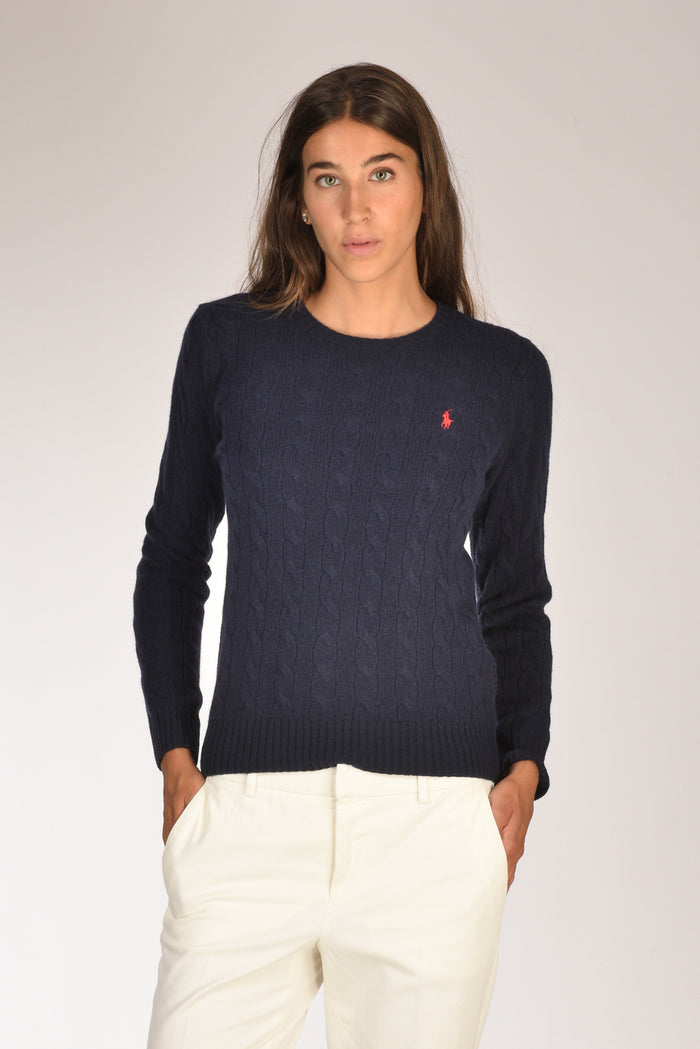 Polo Ralph Lauren Maglia Polo Blu Donna - 1