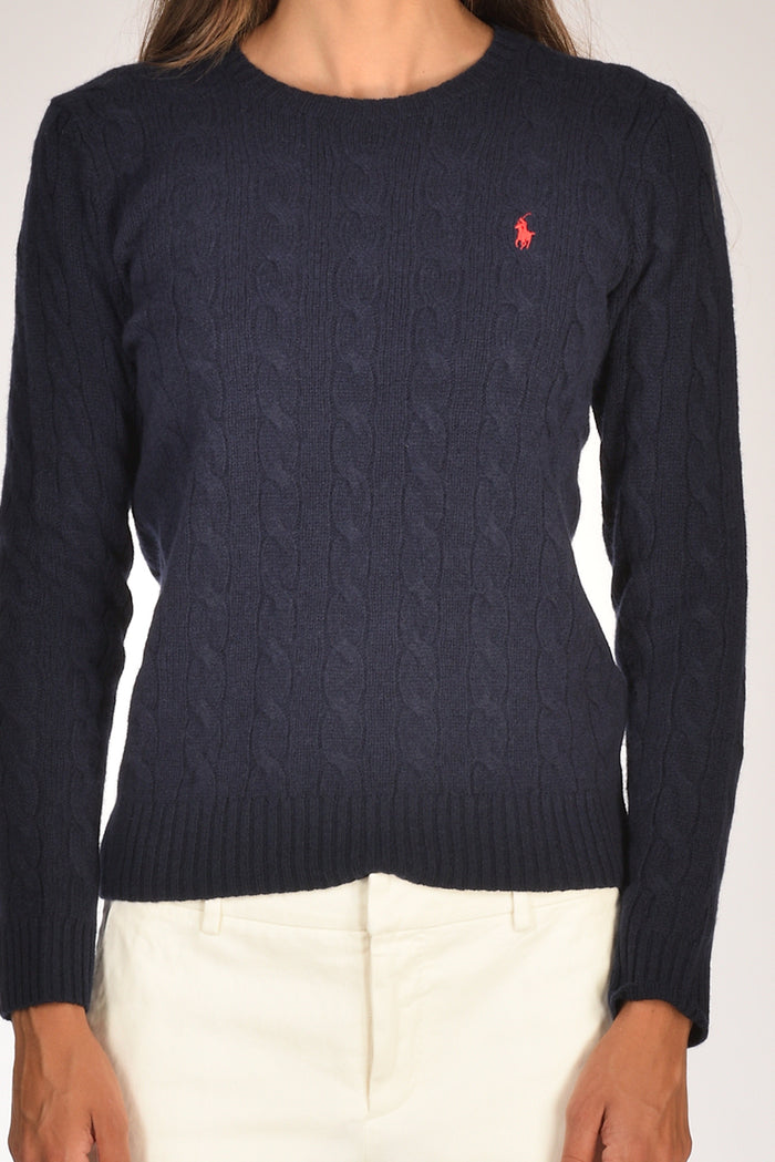 Polo Ralph Lauren Maglia Polo Blu Donna - 3