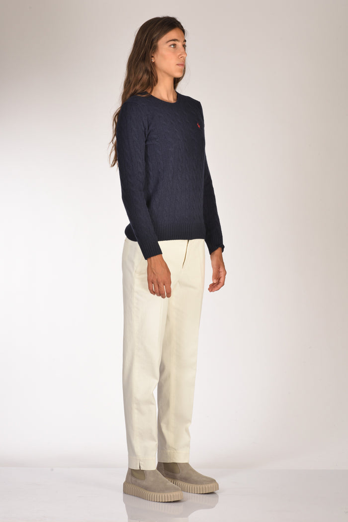 Polo Ralph Lauren Maglia Polo Blu Donna - 4