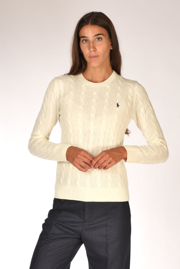Polo Ralph Lauren Maglia Polo Bianco Donna