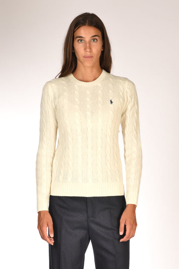 Polo Ralph Lauren Maglia Polo Bianco Donna-2