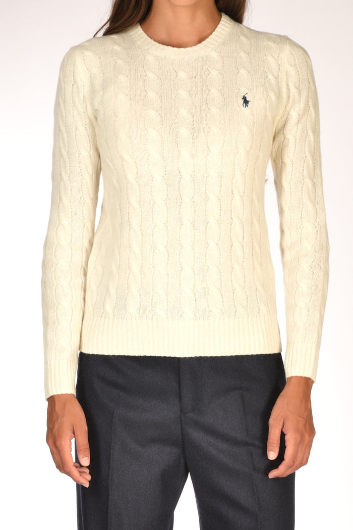 Polo Ralph Lauren Maglia Polo Bianco Donna - 3