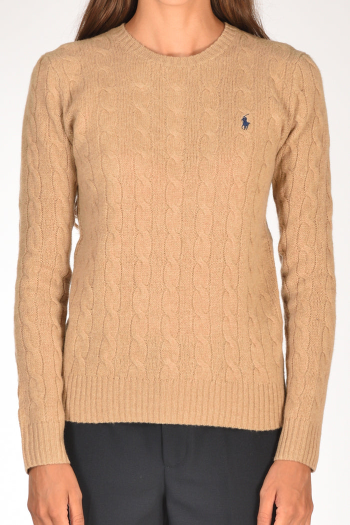 Polo Ralph Lauren Maglia Polo Beige Donna - 3