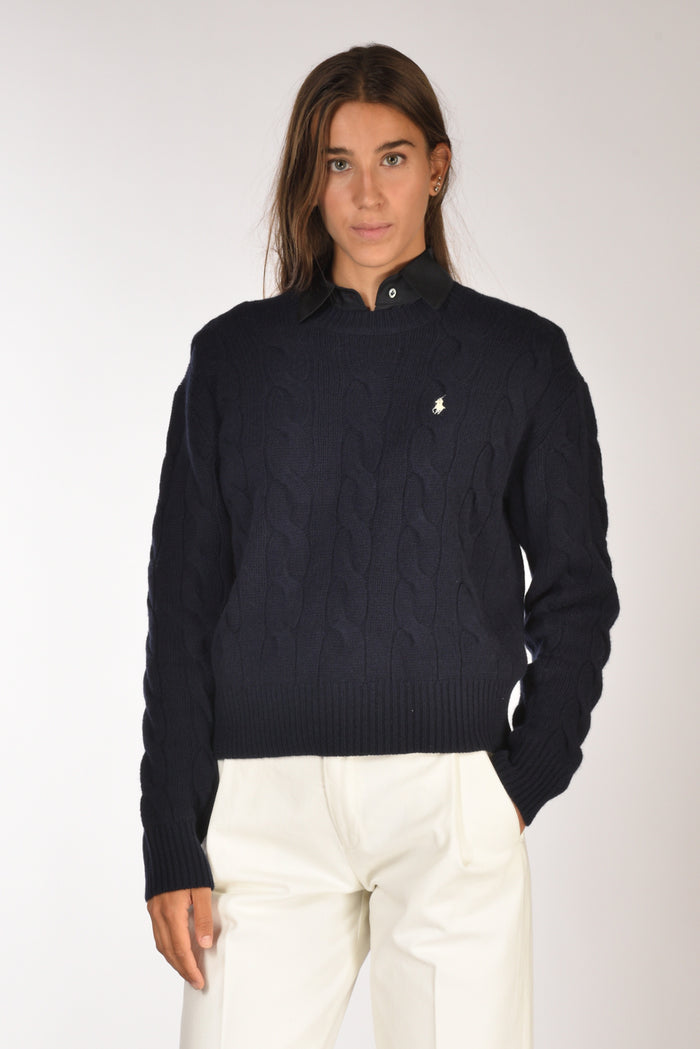 Polo Ralph Lauren Maglia Polo Blu Donna - 1