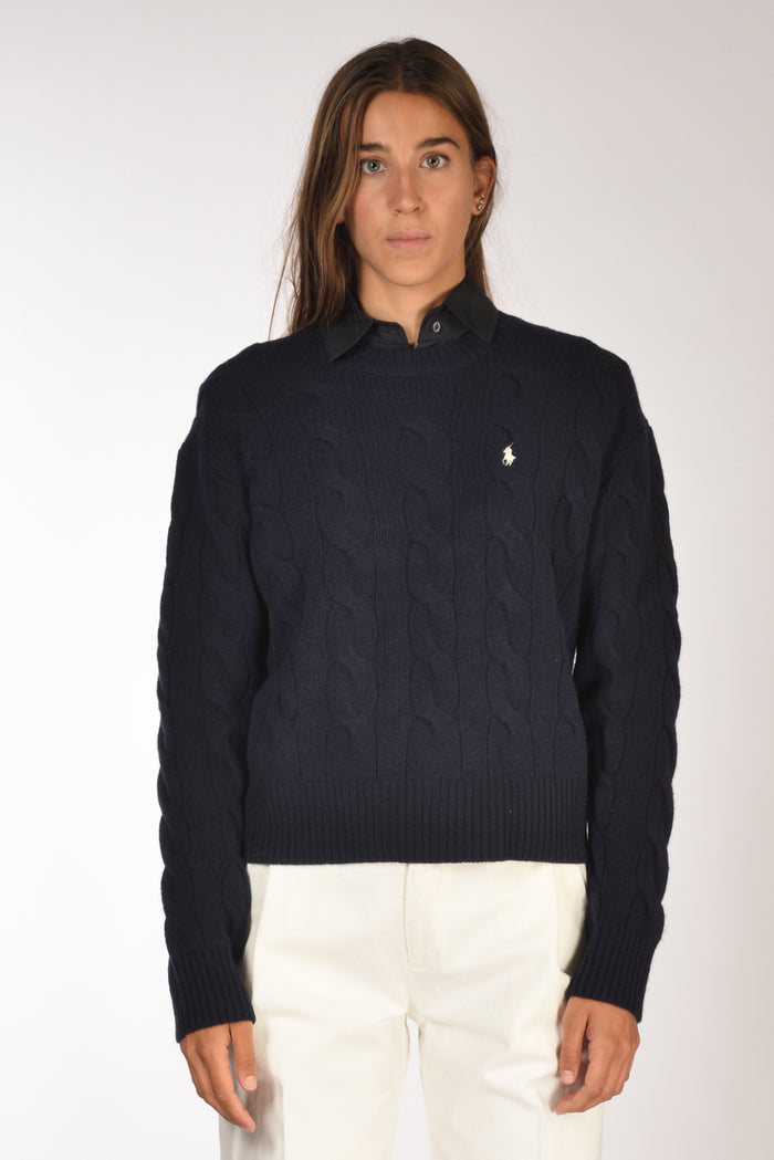 Polo Ralph Lauren Maglia Polo Blu Donna - 3