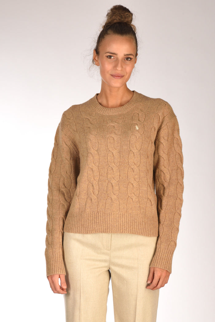 Polo Ralph Lauren Maglia Polo Beige Donna - 2