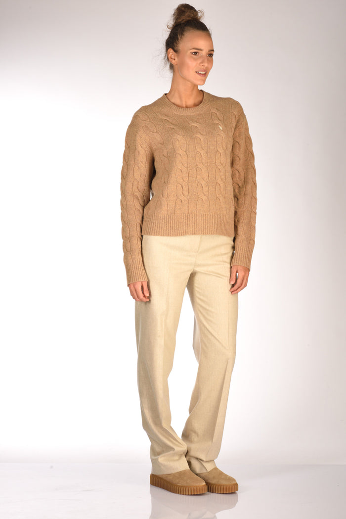 Polo Ralph Lauren Maglia Polo Beige Donna - 4