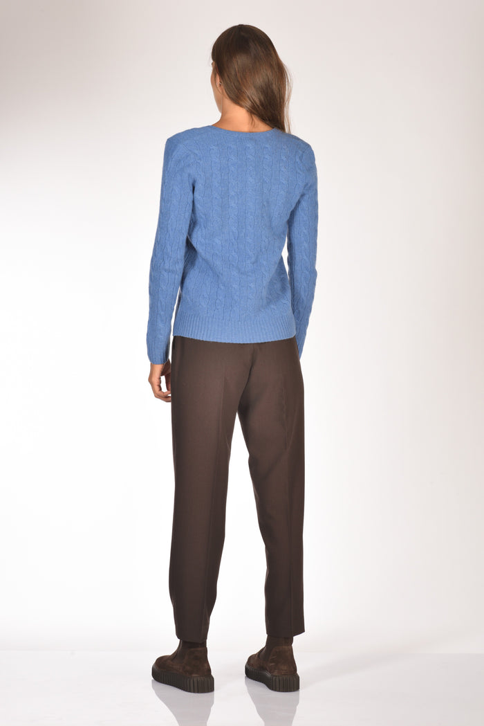 Polo Ralph Lauren Maglia V Polo Azzurro Scuro Donna - 5