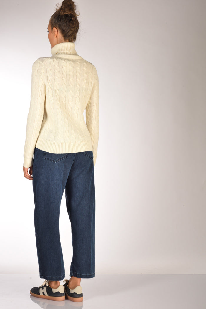 Polo Ralph Lauren Collo Alto Polo Bianco Donna - 5