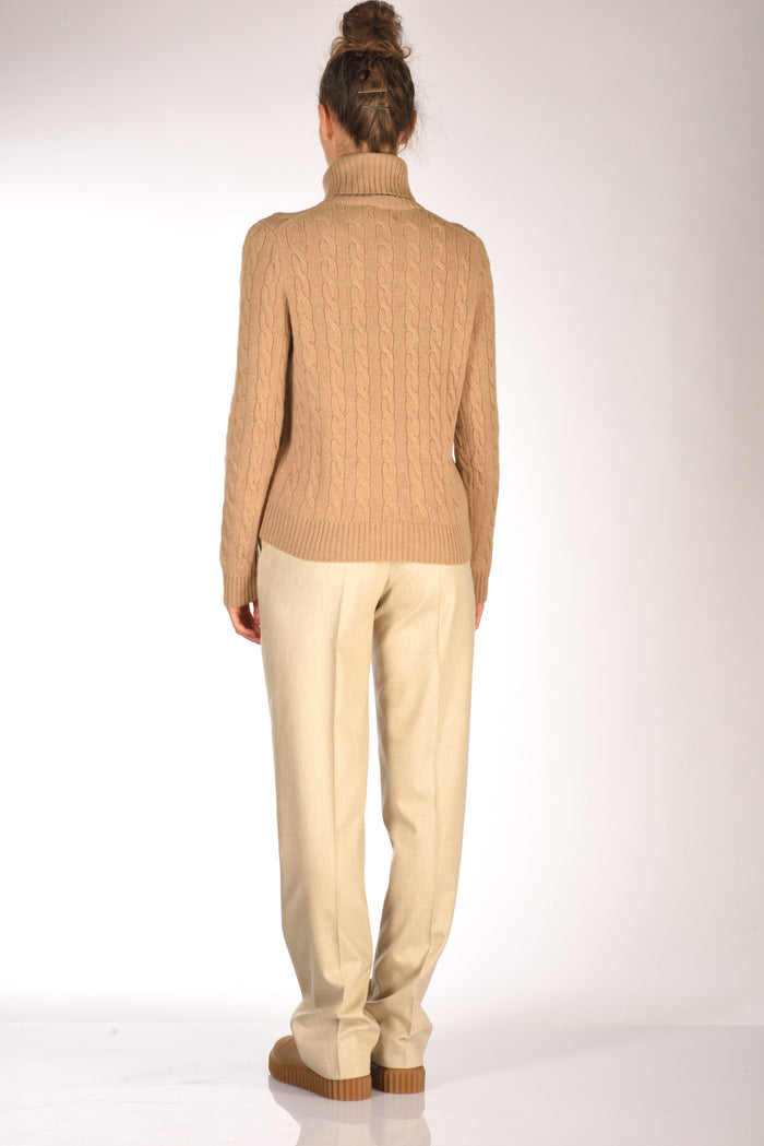 Polo Ralph Lauren Collo Alto Polo Beige Donna - 5