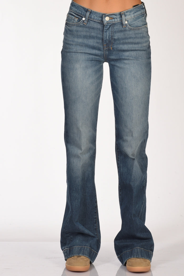 7 For All Mankind Jeans Dojo Blu Donna - 3