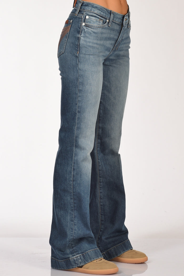 7 For All Mankind Jeans Dojo Blu Donna - 4