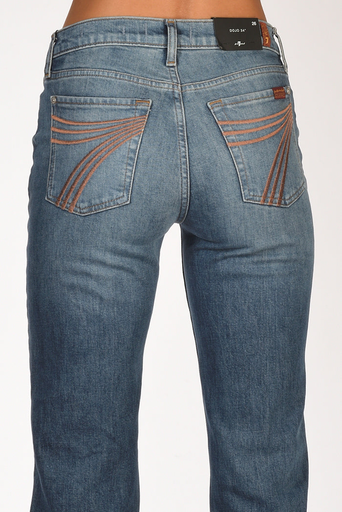 7 For All Mankind Jeans Dojo Blu Donna - 6