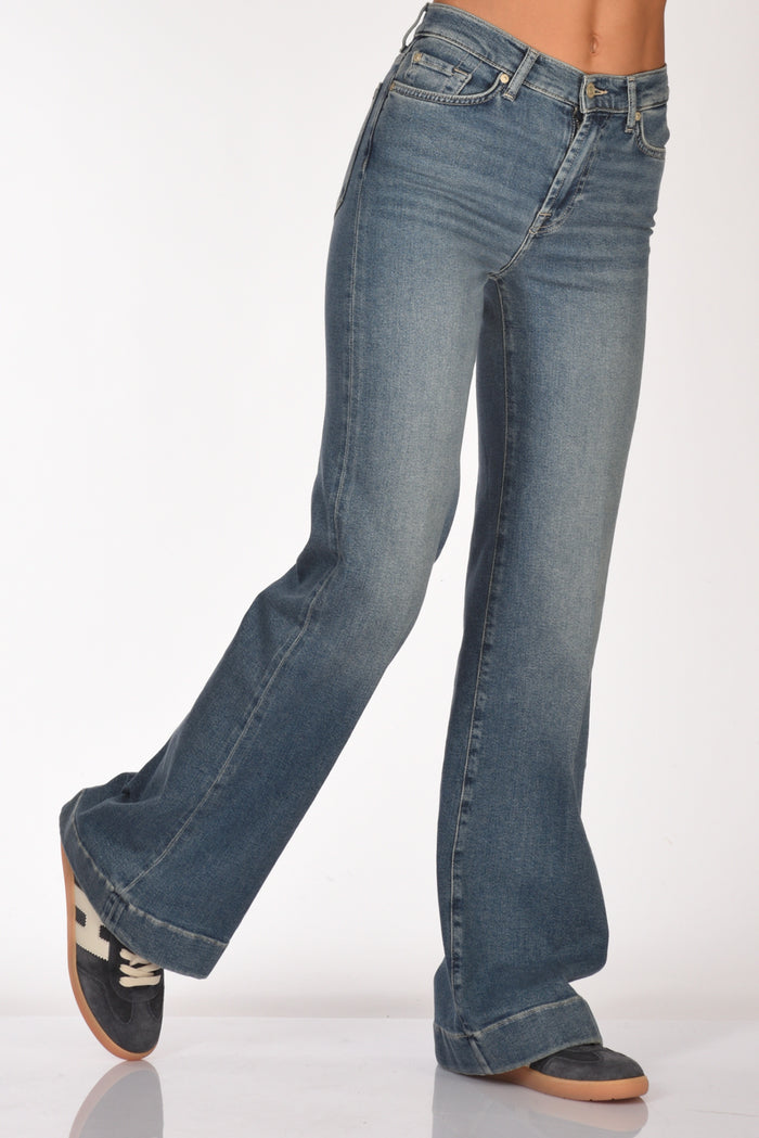 7 For All Mankind Jeans Dojo Blu Donna - 1