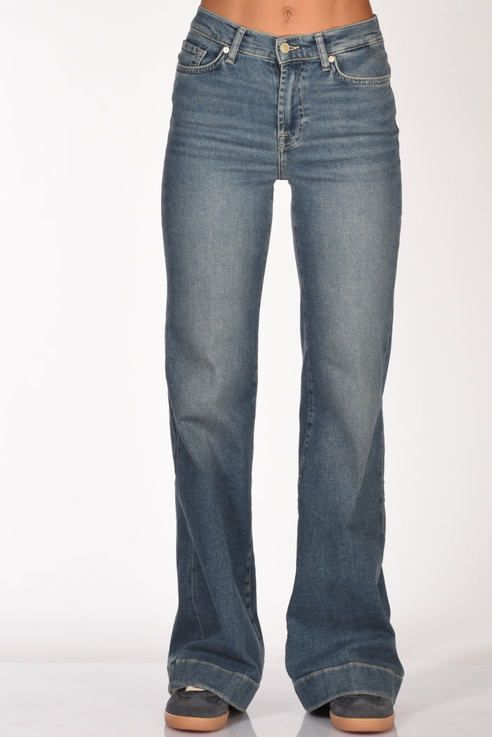 7 For All Mankind Jeans Dojo Blu Donna - 3