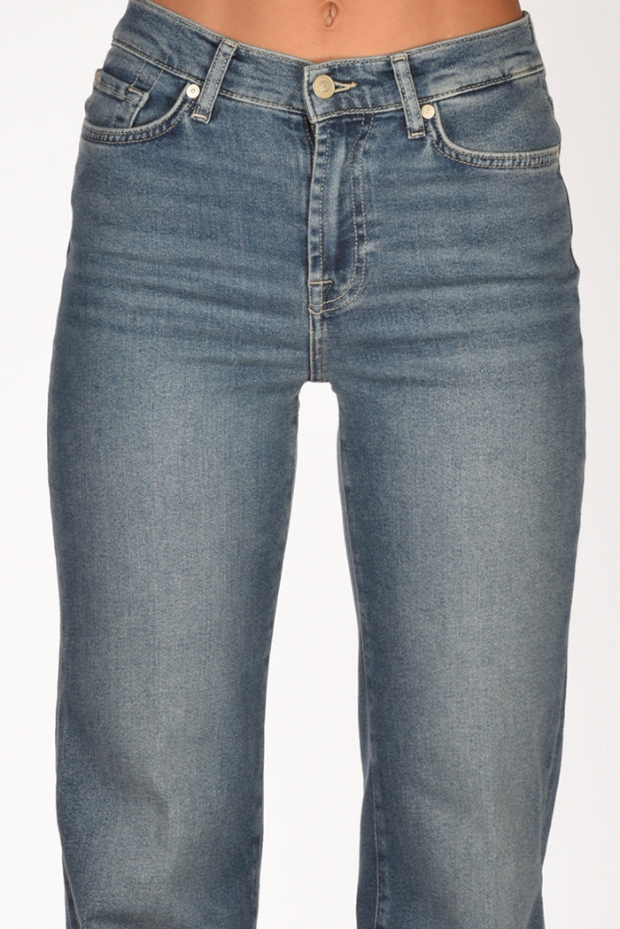 7 For All Mankind Jeans Dojo Blu Donna - 4